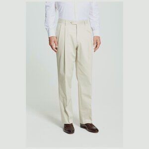 NWT John W. Nordstrom Mens Size 38 38x30 100% Cotton Pleat Front Dress Pants NEW
